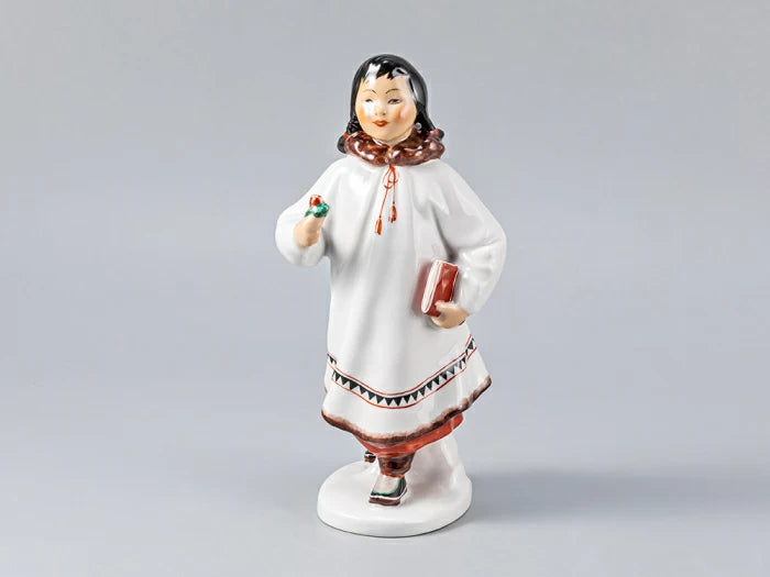 Çiçek sanatıyla Yakutka heykeli