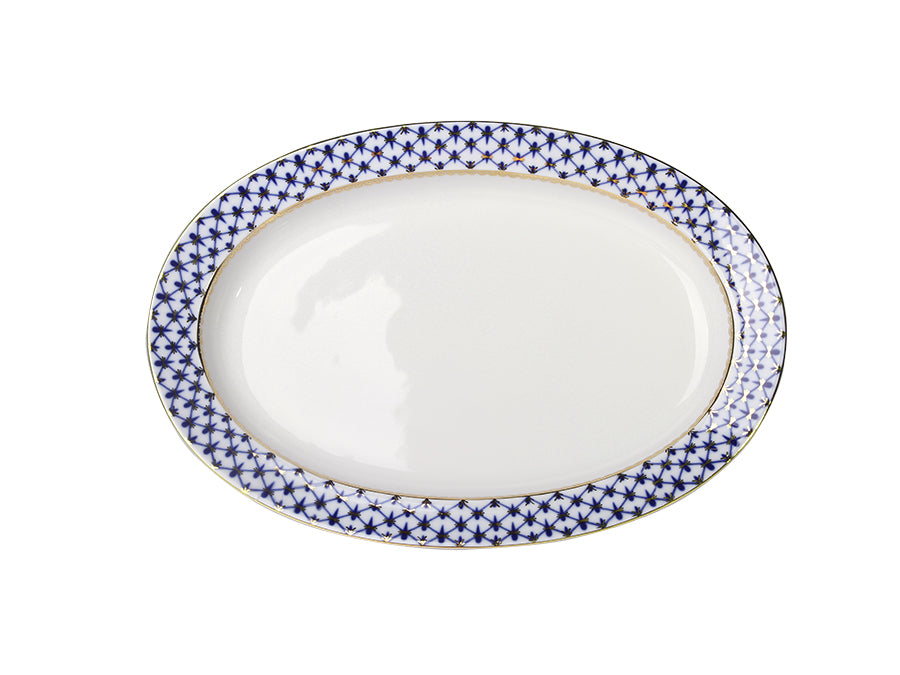 Servis Tabağı Oval 280 mm Gençlik Cobalt Net