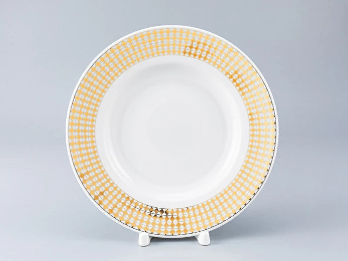 Pasta Tabağı 20 cm Ayna Karaleri