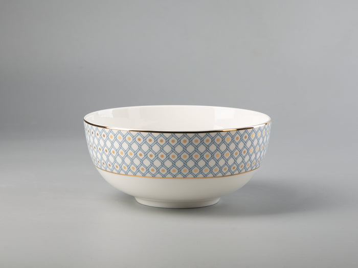 Salata kasesi, 160 mm şekil, Oryantal çizim, Azur 1