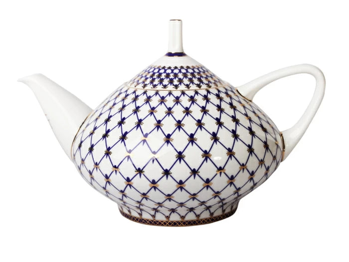Çay Takımı Kubbeli Kobalt Net 6/14
