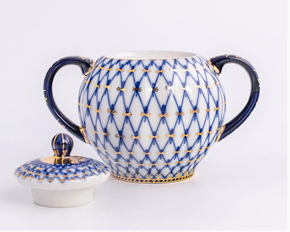 Şekerlik 450 ml Lale Form Cobalt Net