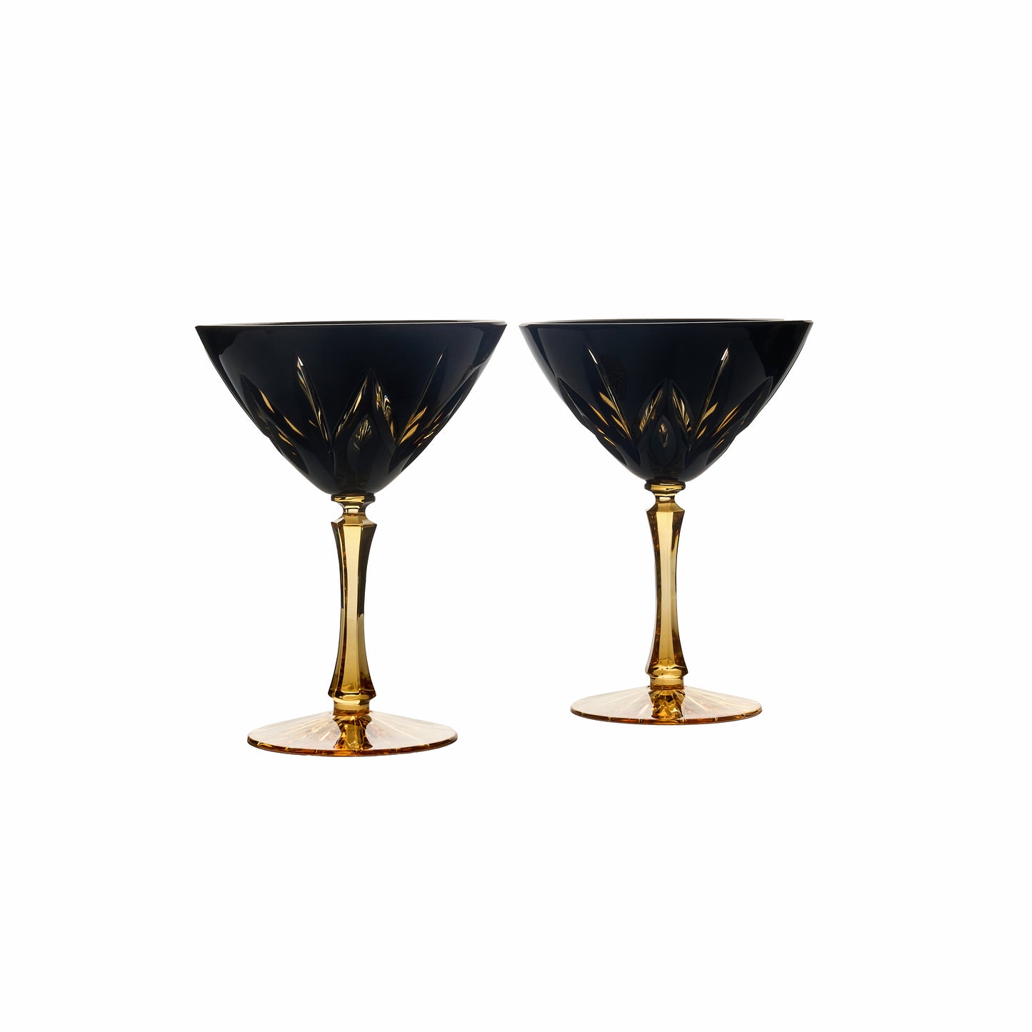 2 kadeh / martini seti “Arkada” desenli