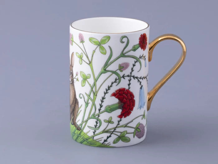 Kupa 400 ml şekilli Idyll çizimi Alice'in Bahçesi