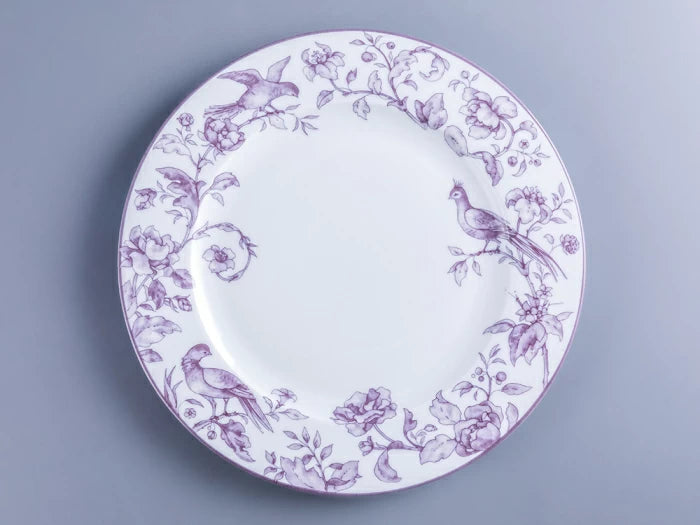 Küçük Tabak 270 mm şekilli Avrupa çizimi Monplaisir Menekşe