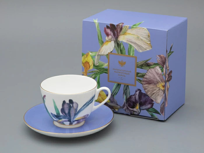 L'Art des Fleurs Fincan ve Tabağı Hediye Kutusunda, Bahar 2