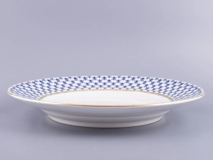 Servis Tabağı Yuvarlak 300 mm düz kenar Gençlik Cobalt Net