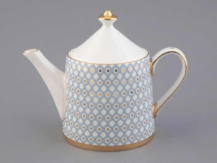 Çaydanlık 780 ml form İdil çizimi Azur, 780 ml,