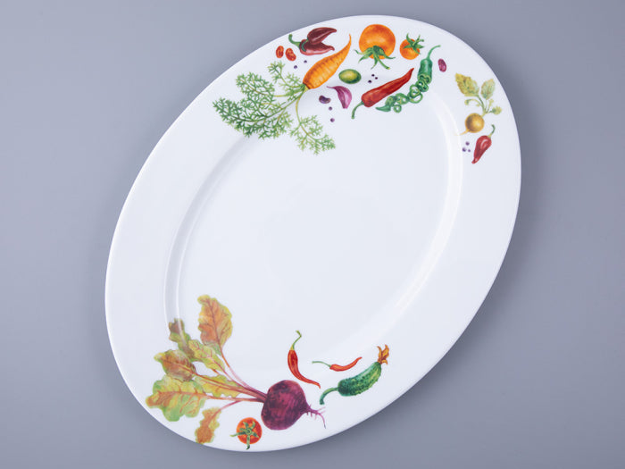Kayık Tabak 30 cm Annemin Köy evi
