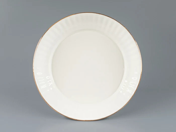 Kek Tabagi Dalga çizimi Altın kenar