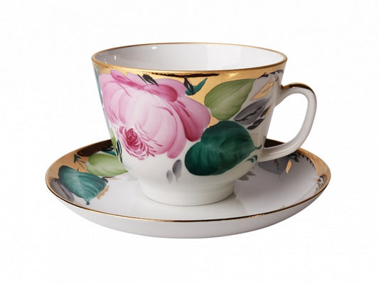 Hediyelik Love Çay Fincanı ve Tabağı