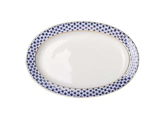 Servis Tabağı Oval 280 mm Gençlik Cobalt Net