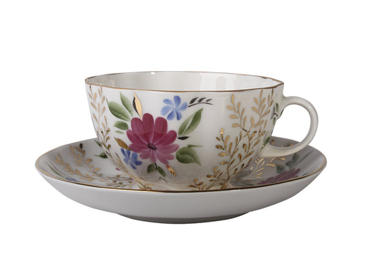 Fincan + Tabak – Tulip Golden Grass | Imperial Porselen