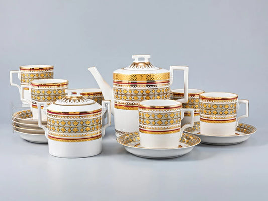 Çay servisi Babigonsky'ye dayalı Belvedere, 14 /6