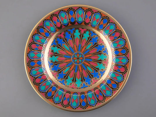 Dekoratif tabak 270 mm Avrupa, hediye kutusunda, Gotik 2