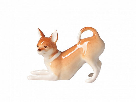 Oynayan Chihuahua Heykeli Chara