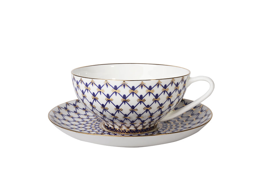 Çay Takımı Kubbeli Kobalt Net 6/14