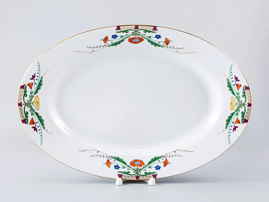 Oval tabak 400*275 Avrupa Zamoskvorechye