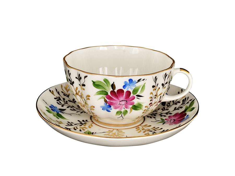 Çay Takımı 6/14 – Tulip Golden Grass | Imperial Porselen