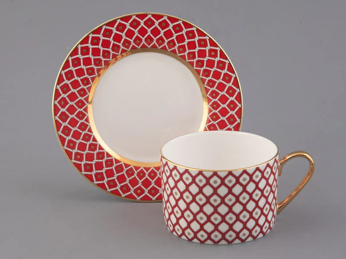 Fincan ve tabak 250 ml idil şekli çizimi Scarlett 1