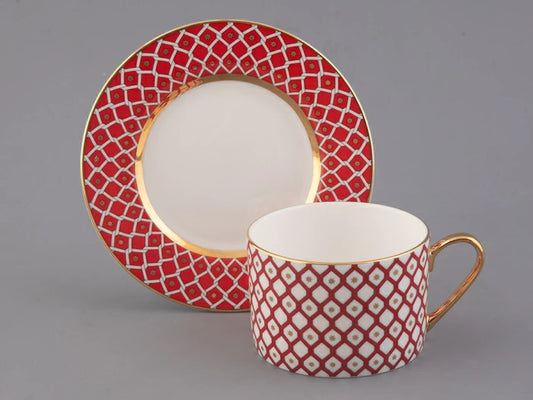 Fincan ve tabak 250 ml idil şekli çizimi Scarlett 1