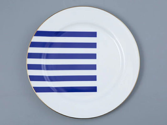 Plaka düz 200 mm Standard-2 çizim, evet ve hayır Mavi çizim