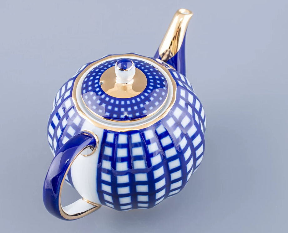 Çay Potu 600 ml  Lale Form Quattro, Cobalt