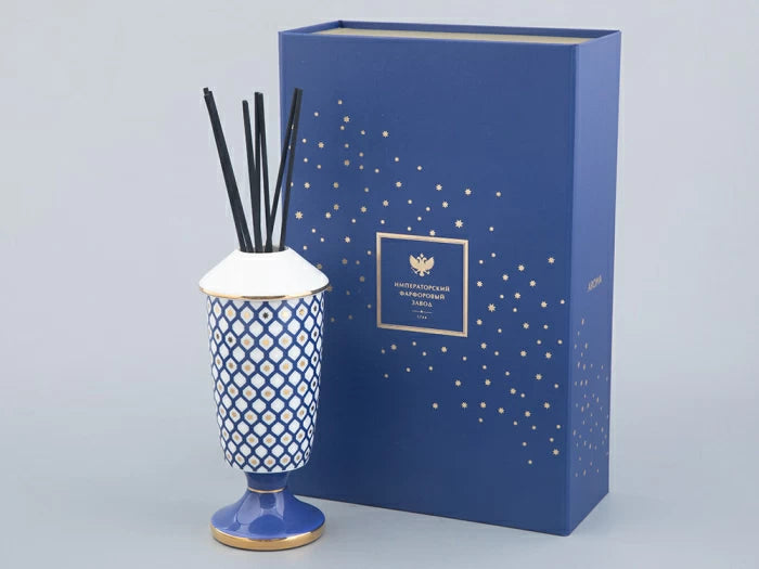 Hediye Seti Aroma Difüzörü Indigo 1, İdil şekli, koku Kuzey Işıkları