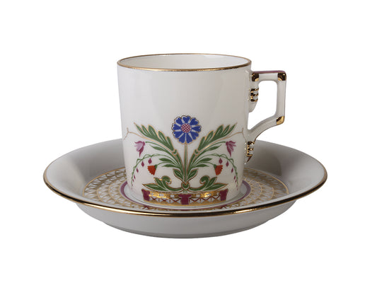 Fincan + Tabak – Heraldic Moscow River Metalik | Imperial Porselen