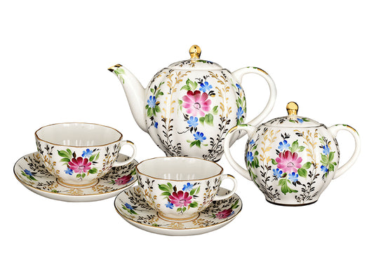 Çay Takımı 6/14 – Tulip Golden Grass | Imperial Porselen