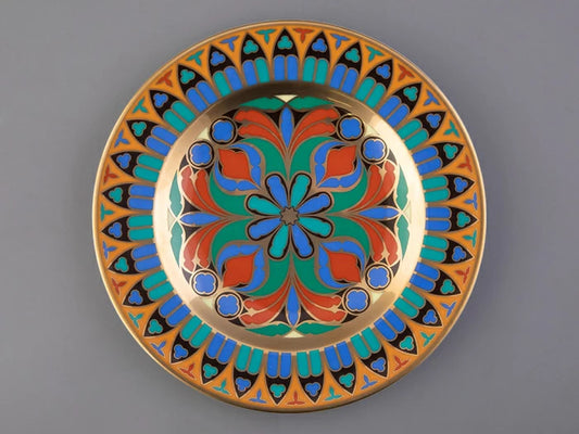 Dekoratif tabak 270 mm Avrupa, Gotik 10