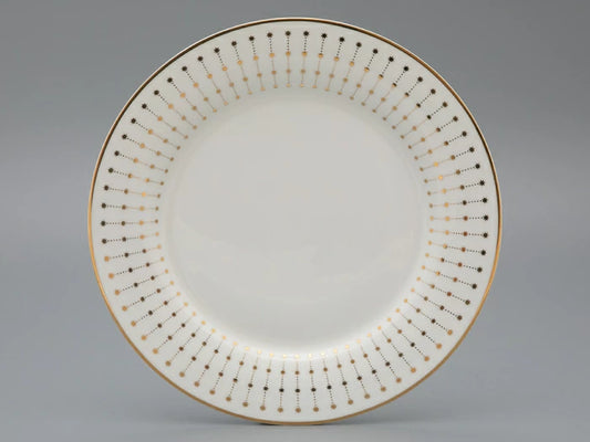Plaka düz 270 mm, şekil Standard, desen Azur altın