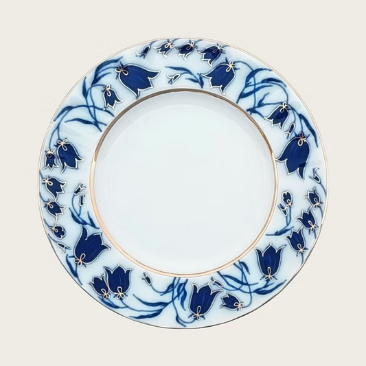 Pasta Tabağı 18 cm Çan çiçekleri