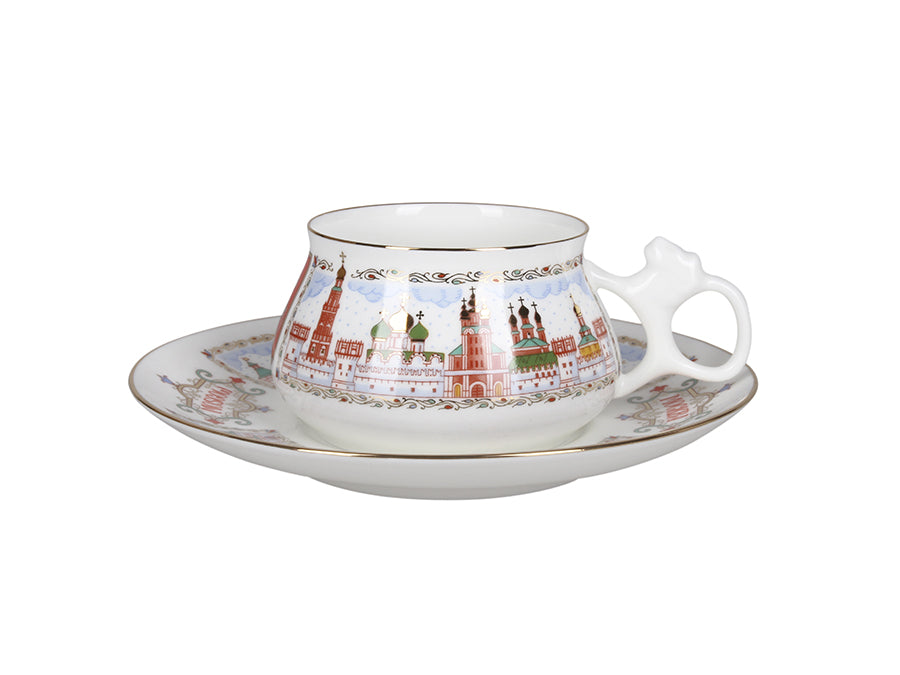 Fincan + Tabak – Bilibina Moscow Zlatoglavaya