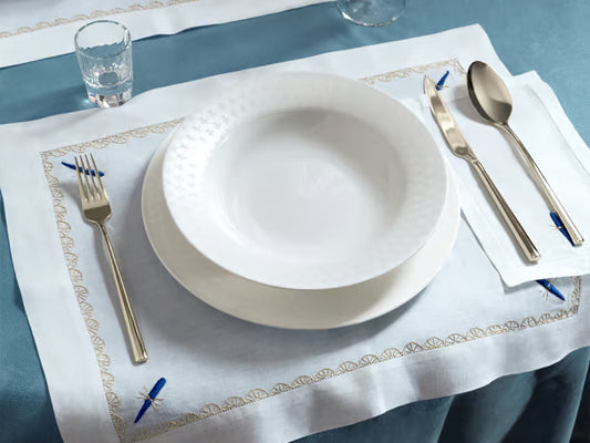 Yemek Takımı  Idyll  İnci Örgü Desen 4/16