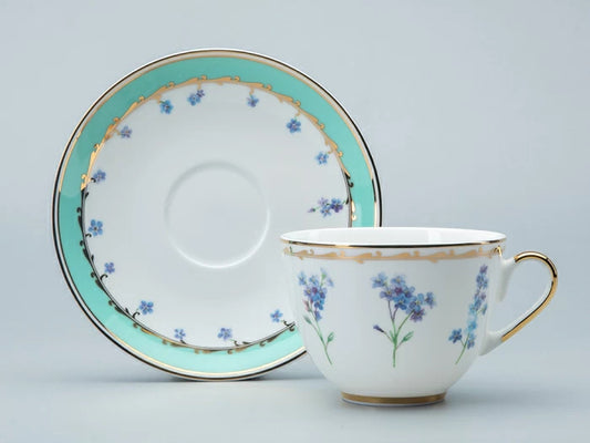 Fincan ve tabak şekli Bahar 2 çizimi Flora Smile 1