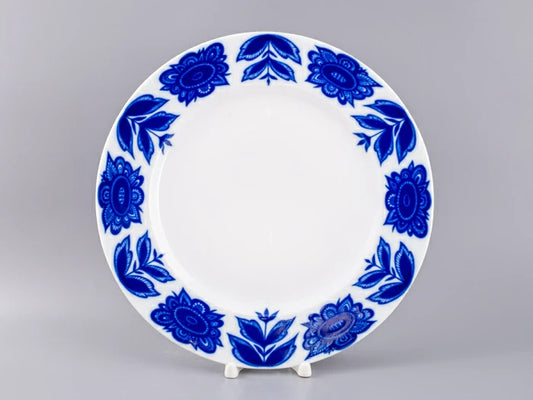 Küçük plaka 270 mm Avrupa şekli - 2 çizim Fleur