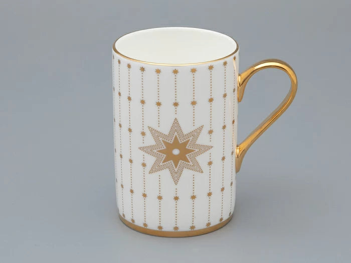 Kupa 400 ml idill şekilli desen Azur Gold