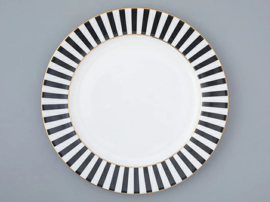 Düz Tabak 200 mm şekil Standart 2 desen Evet ve hayır Siyah,