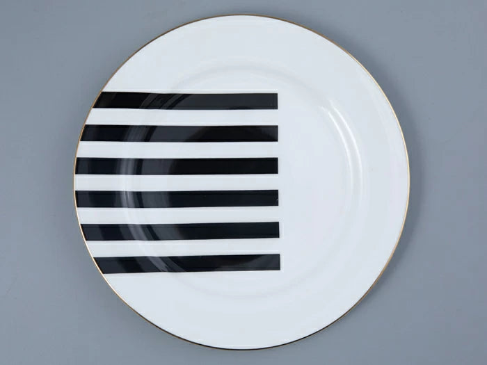 Plaka düz 200 mm şekilli Standard 2 desen, evet ve hayır, Siyah