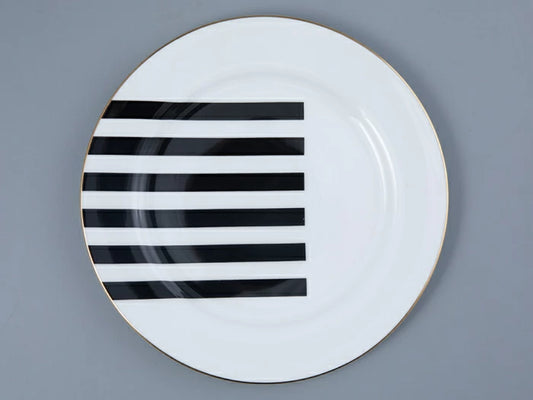 Plaka düz 200 mm şekilli Standard 2 desen, evet ve hayır, Siyah
