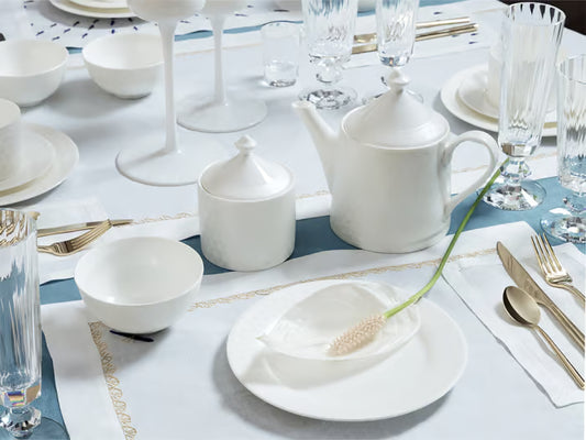 Çay Seti Idyll  İnci Örgü Desen 4/10