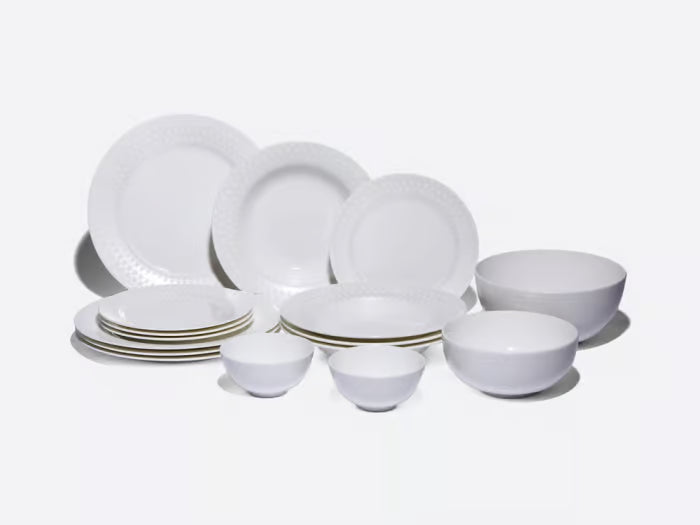 Yemek Takımı  Idyll  İnci Örgü Desen 4/16