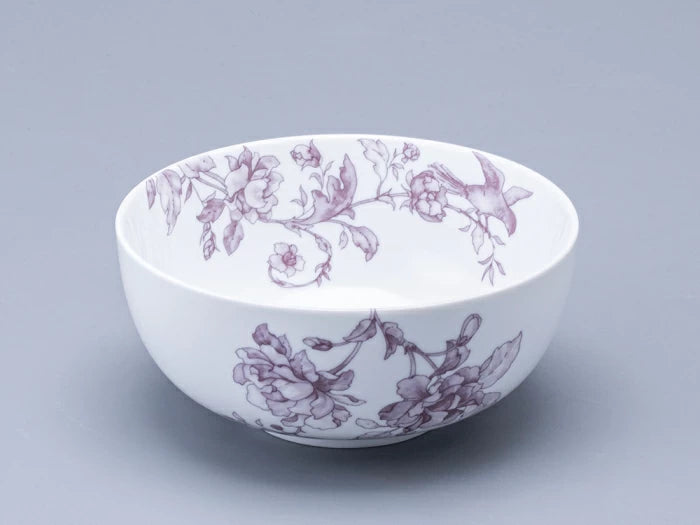 Salata kasesi 160 mm Oryantal Çizim Monplaisir Menekşe