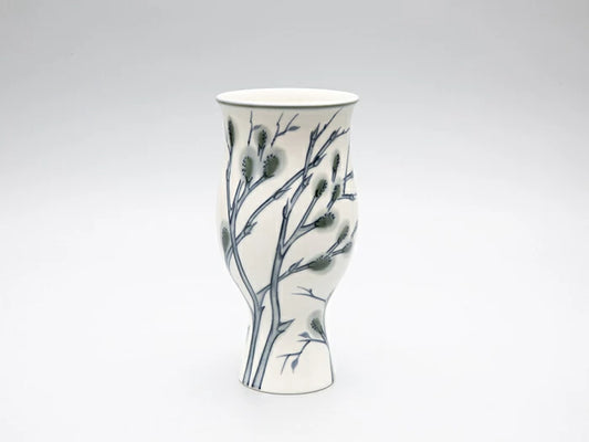 Vazo Çiçek çizimi Söğüt