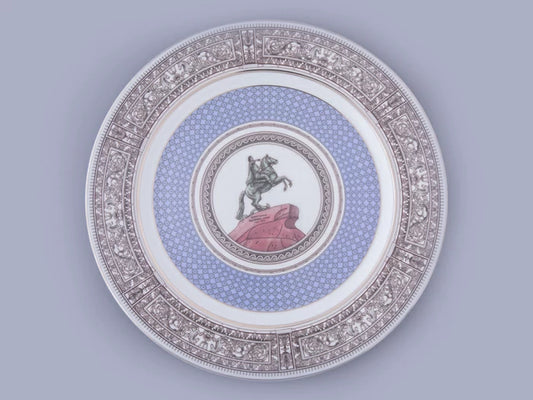 Yuvarlak tabak 300 mm, Avrupa şekli, Silver City