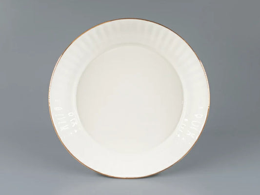 Kek Tabagi Dalga çizimi Altın kenar